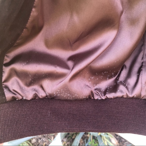 Men's Leather Saks Fifth Avenue Jacket - Picture 6 of 8